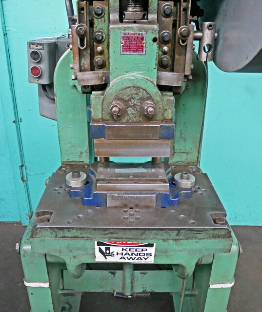 15 Ton, Rousselle #2, Punch Press, 2" stroke, 1-3/4" ram adj., 7-3/4" Shut Height, 5-1/2" throat - Image 7