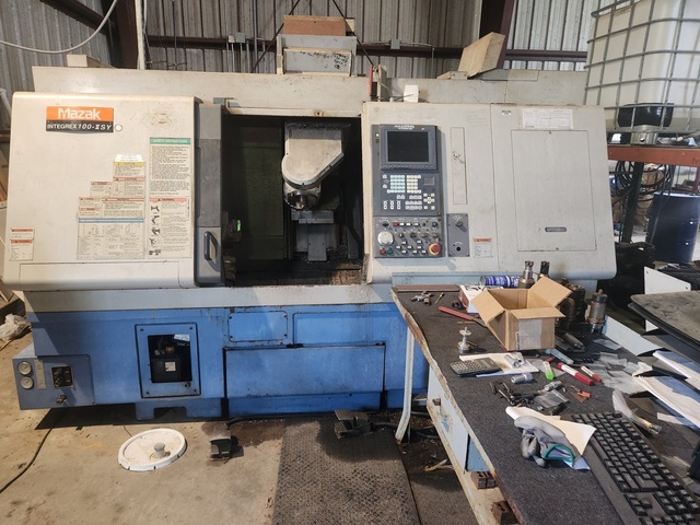 Mazak #Integrex-100-IISY, 5-Axis CNC Lathe, 18.5" swing, 18.5" turning diameter, 28.6" machining length, 6" - Image 1