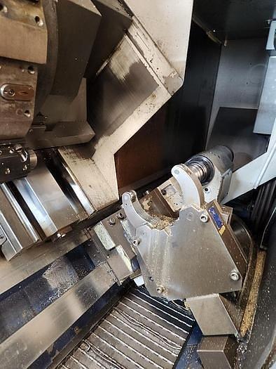 Mori Seiki #SL-400B/2000, 2-Axis CNC Lathe, 27" swing, 14" turning diameter, 86" machining length, 15" chuck - Image 3