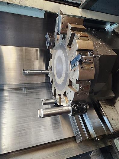 Mori Seiki #SL-400B/2000, 2-Axis CNC Lathe, 27" swing, 14" turning diameter, 86" machining length, 15" chuck - Image 4
