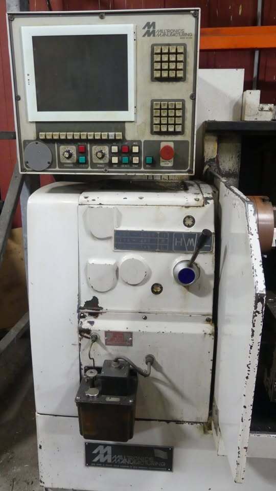 Milltronics #ML-17, CNC Lathe, 17.2" swing, 40" machining length, 2.7" bar, 12 HP, 2600 RPM, 2002 - Image 5