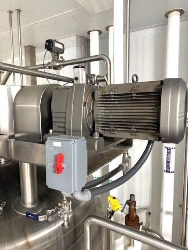 1500 gallon Lee Industries #1500U9MS, Double Motion Jacketed Mix Kettle w/Scrape Agitation, 150 psi @ 366&deg;F - Image 7