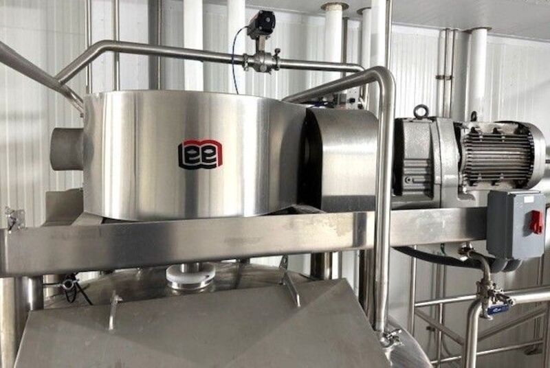 1500 gallon Lee Industries #1500U9MS, Double Motion Jacketed Mix Kettle w/Scrape Agitation, 150 psi @ 366&deg;F - Image 8