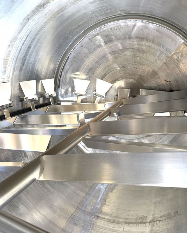 1500 gallon Lee Industries #1500U9MS, Double Motion Jacketed Mix Kettle w/Scrape Agitation, 150 psi @ 366&deg;F - Image 9