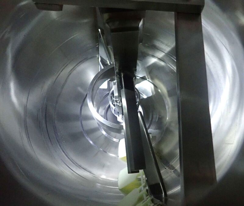 60 gallon Lee Industries #60D12T, Tri-Mix Turbo-Shear Vacuum Mixing Kettle, 90 psi @ 332&deg;F - Image 5