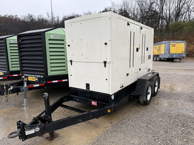 60 KW Caterpillar #APS60, Mobile Diesel Generator, 1800 RPM, 208/90 amps, 208/480 Volts, 6593 hours, 2014 - Image 1
