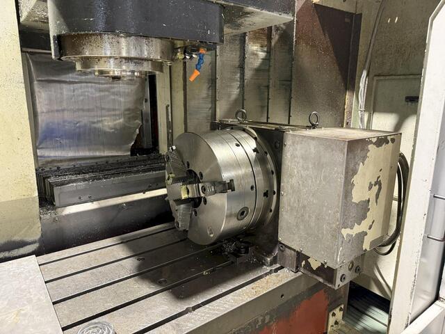 Mazak #VTC-250D/50, CNC Vertical Machining Center, 4-Axis, 69.3" X, 25" Y, 25.6" Z, 25" x 82.7" Table, 30 HP - Image 4