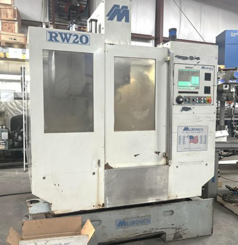 Milltronics #RW20, CNC Vertical Machining Center, 3-Axis, 25" X, 20" Y, 20.5" Z, 30" x 18" Table, 18 HP, 8000 - Image 1