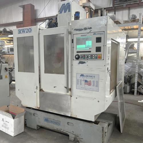 Milltronics #RW20, CNC Vertical Machining Center, 3-Axis, 25" X, 20" Y, 20.5" Z, 30" x 18" Table, 18 HP, 8000 - Image 2