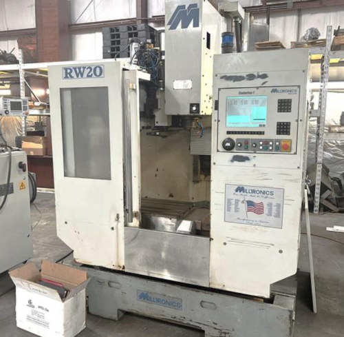 Milltronics #RW20, CNC Vertical Machining Center, 3-Axis, 25" X, 20" Y, 20.5" Z, 30" x 18" Table, 18 HP, 8000 - Image 3