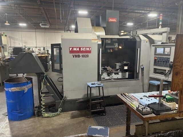 Yama Seiki #VMB-1020, CNC Vertical Machining Center, 3-Axis, 40.2" X, 23.6" Y, 23.6" Z, 23.6" x 44.1" Table - Image 1