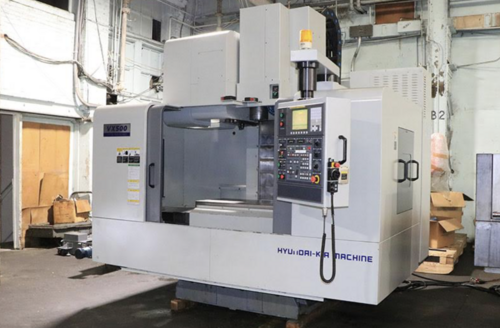 Hyundai Wia #VX-500, CNC Vertical Machining Center, 3-Axis, 41.7" X, 20.1" Y, 25" Z, 19.7" x 47.2" Table, 20 - Image 4