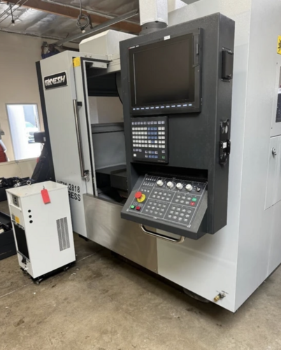 Ganesh #VFM-2818, CNC Vertical Machining Center, 3-Axis, 27.9" X, 17.7" Y, 18.1" Z, 16.53" x 29.92" Table, 15 - Image 1