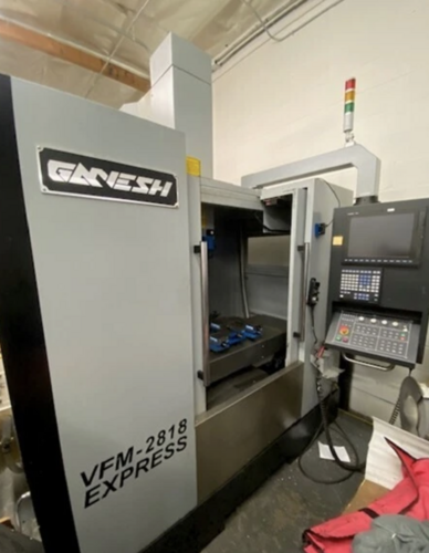 Ganesh #VFM-2818, CNC Vertical Machining Center, 3-Axis, 27.9" X, 17.7" Y, 18.1" Z, 16.53" x 29.92" Table, 15 - Image 2