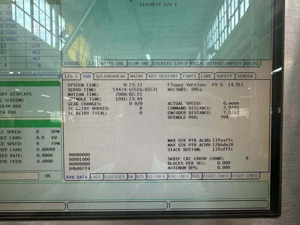 Haas #TM-2P, CNC Vertical Machining Center, 3-Axis, 40" X, 16" Y, 16" Z, 10.5" x 57.75" Table, 7.5 HP, 6000 - Image 7