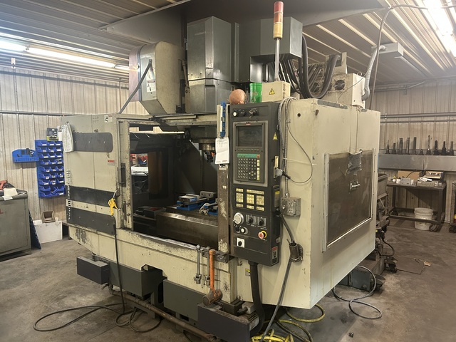 Enshu #EV530, CNC Vertical Machining Center, 39.3" X, 20.9" Y, 20" Z, 22" x 43" Table, 29.5 HP, 6000 RPM, 30 - Image 1