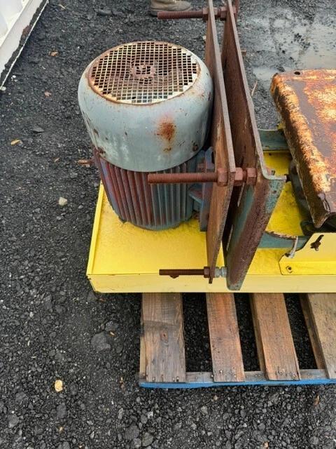 15 HP 1750 RPM North American Electric, PE254T-1540 AC motor, Dodge A4207H - Image 2