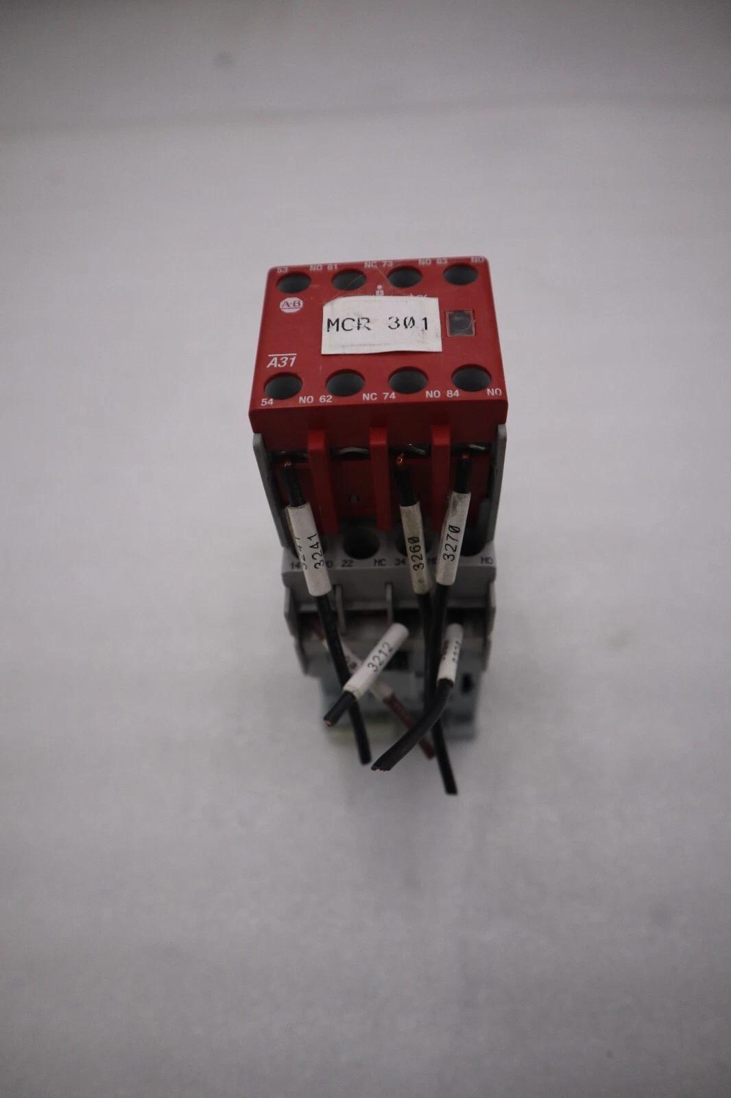 Allen-Bradley 700S-CF620DC/ 700-CF310* 100S-F Safety Control Relay #K-1228A 10611320337409 - Image 1