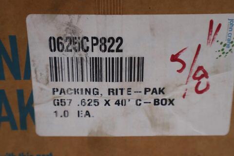 John crane g57 .625x40 rite pak mechanical packing stock #2957 - Image 2