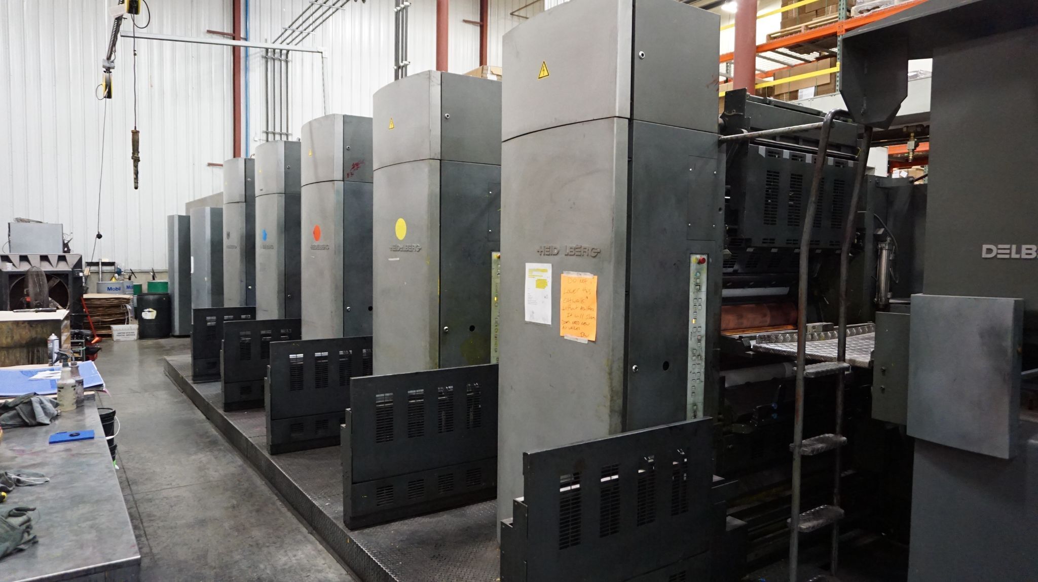 Heidelberg Harris #M600, Printing Units, 35-38" web, 22.75" & 23.56" cutoffs - Image 3