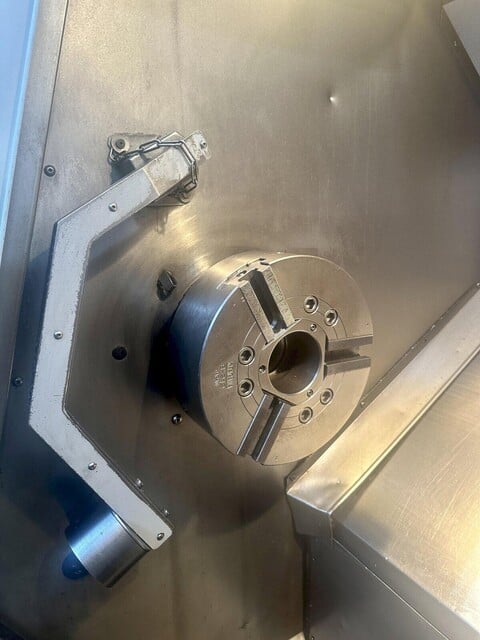 Haas #SL-30T, CNC Lathe, 30" swing over bed, 14" X, 34" Z, 39" between centers, 12" chuck, 3.5" bore, A2-6 - Image 3