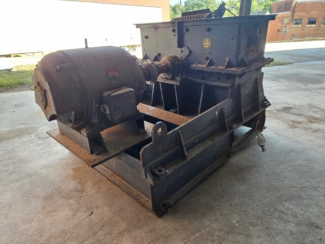 American Pulverizer #WS, Crusher, Shredder, Hammer Mill, 50HP Drive - Image 7