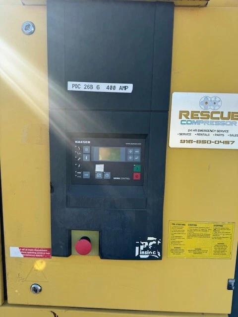 1014 CFM, 110 Psig, Kaeser #ES-290, Screw Compressor, 1800 RPM, 200 Hp, 3 Ph, 460 V., 1999 - Image 4
