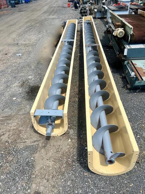 16" diameter x 51' L Dorris #203TL25, Screw Conveyor, 17" Trough, 15-1/2" Flights, 7.5 HP - Image 3