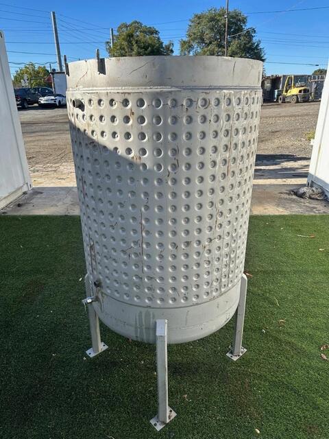 220 gallon Mueller #27814, Jacketed Pressure Vessel Tank, No Top, 1998 - Image 4