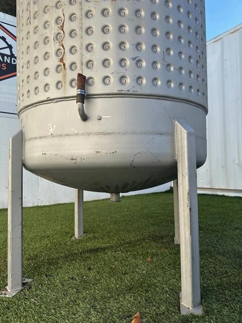 220 gallon Mueller #27814, Jacketed Pressure Vessel Tank, No Top, 1998 - Image 9