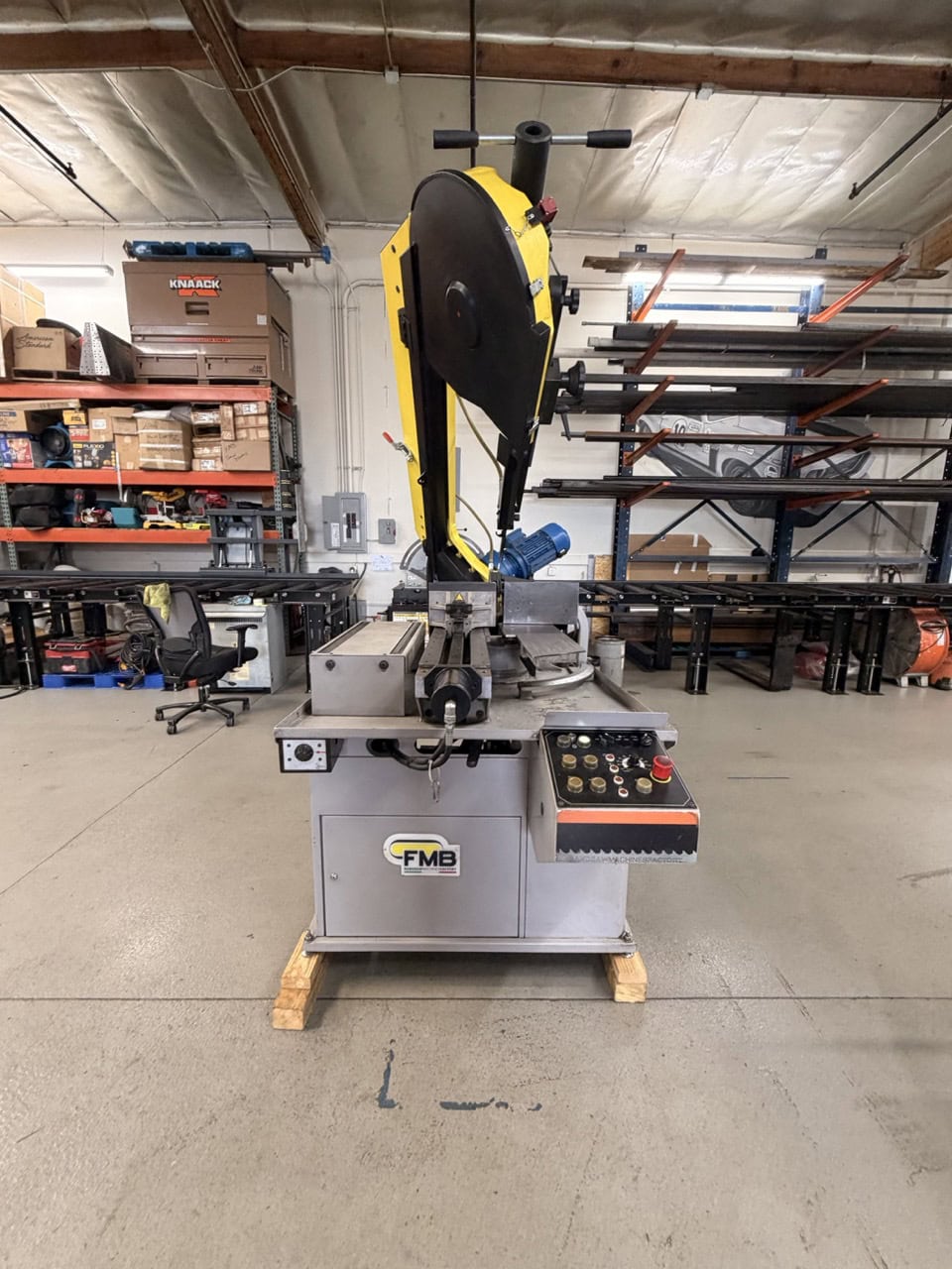 13" x 25" FMB #Pegasus-XL, Semi-auto horizontal Bandsaw, 1-1/4" x 14' 8" x 0.042" blade, 394 FPM, 4 HP, 2020 - Image 2