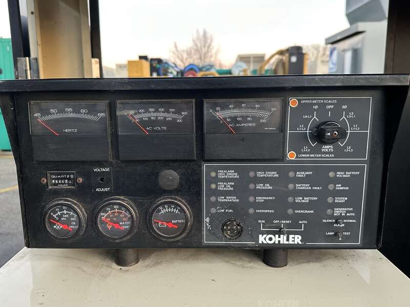 44 KW Kohler #45RZG, Natural gas LP generator set, 120/240 Volts, 1-phase, 75 HP @ 1800 RPM, GM 4.3L engine - Image 8