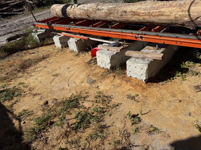 Wood-Mizer #LT-15, Electric Sawmill, 375 FPH, 176" blade, 19" wheels, 38 hours - Image 9