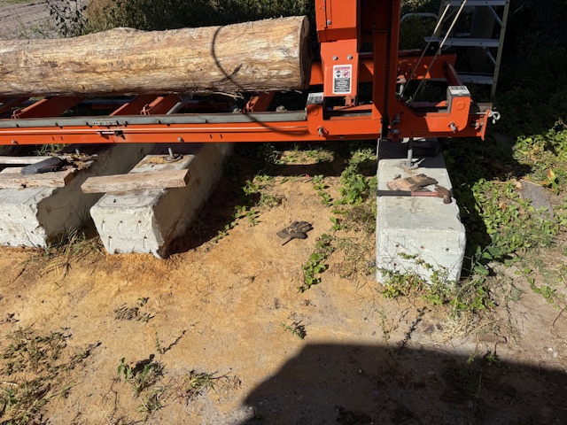 Wood-Mizer #LT-15, Electric Sawmill, 375 FPH, 176" blade, 19" wheels, 38 hours - Image 10