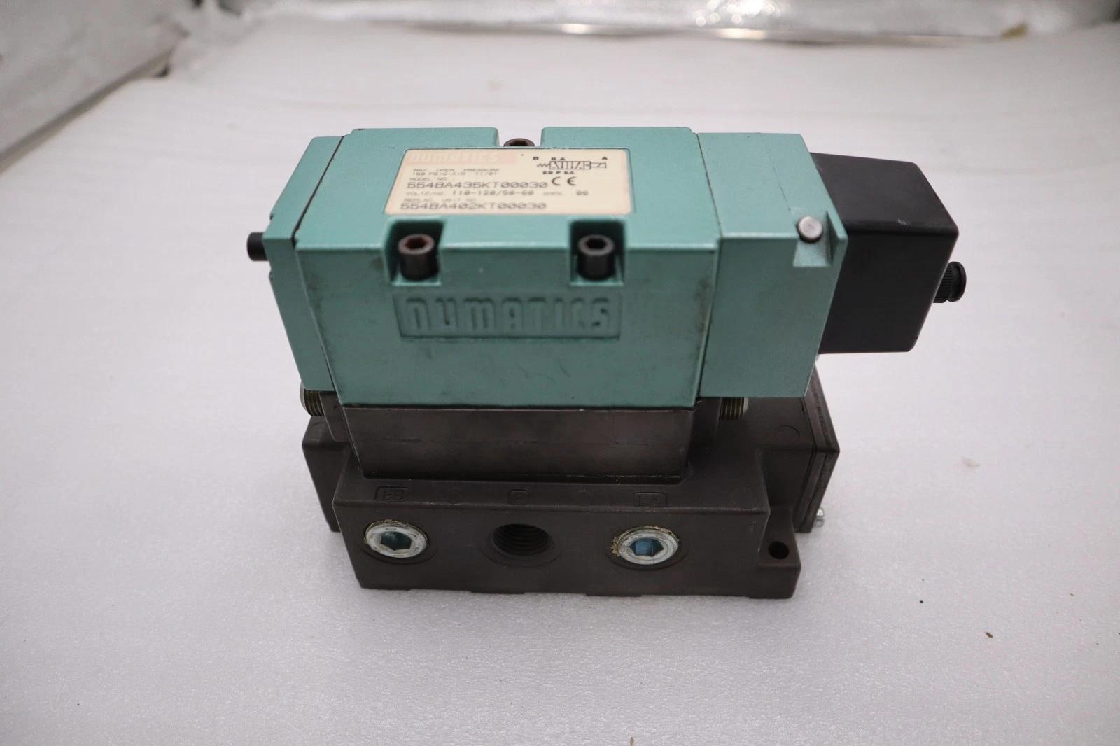 New asco 554ba435kt00030 solenoid valve mk55 series 1/2" ports stock h1615 - Image 1