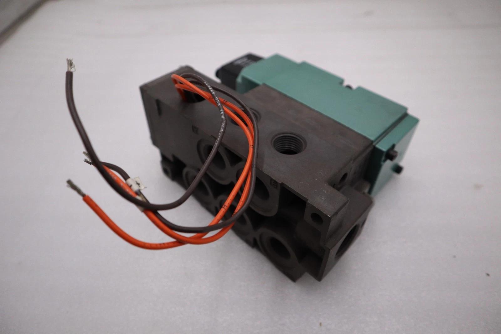 New asco 554ba435kt00030 solenoid valve mk55 series 1/2" ports stock h1615 - Image 4