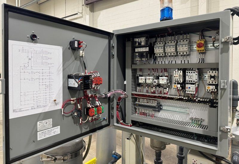 Omax #PSI-TWRS-400-PCM, central water recycling system, 6 GPM, HM digital PSC-150 Control, alarm, 2014 - Image 8