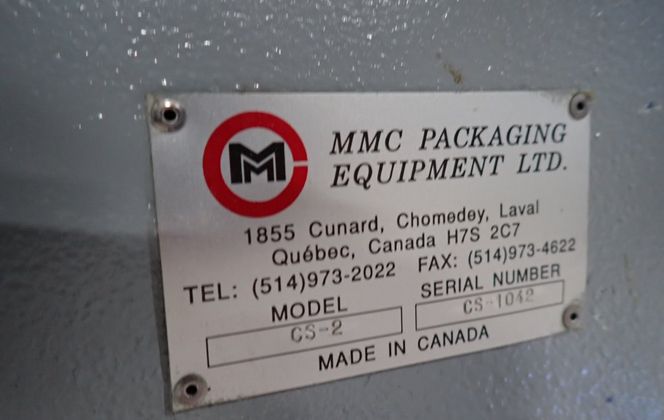 MMC Packaging Equipment Ltd. #CS-2, Capacity Press w/Feeder, 208-220/460 V - Image 10