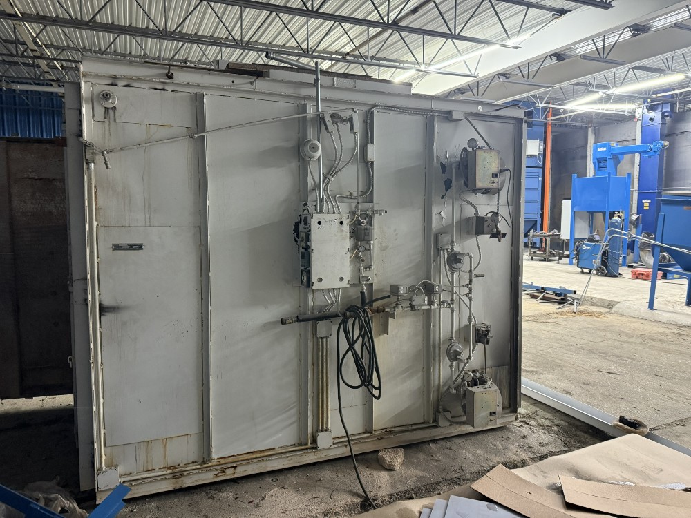66" width x 84" H x 88" L Pollution Control, Pyrolysis Cleaning Furnace Burn Off Oven, Natural gas - Image 1