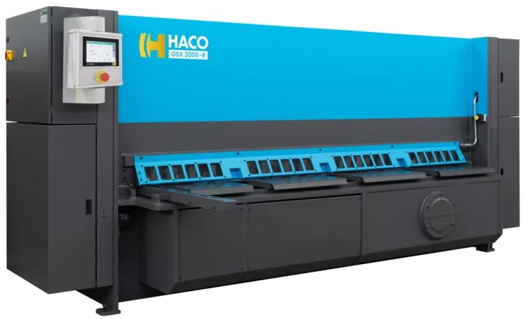 Haco #GSX-3006-R, hydraulic guillotine shears - Image 1