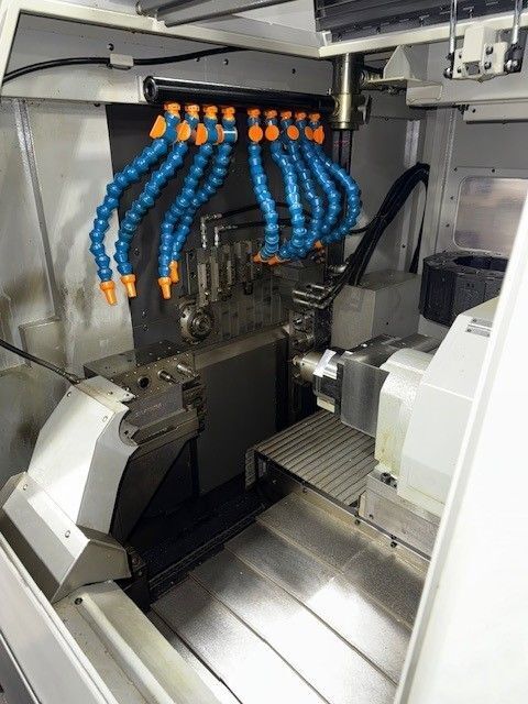 Tsugami #B0325V-III, CNC swiss lathe, 1.25" capacity, 7-Axis, Edge Patriot 338 bar feed, Mist Pro 850 mist - Image 8