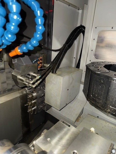 Tsugami #B0325V-III, CNC swiss lathe, 1.25" capacity, 7-Axis, Edge Patriot 338 bar feed, Mist Pro 850 mist - Image 9