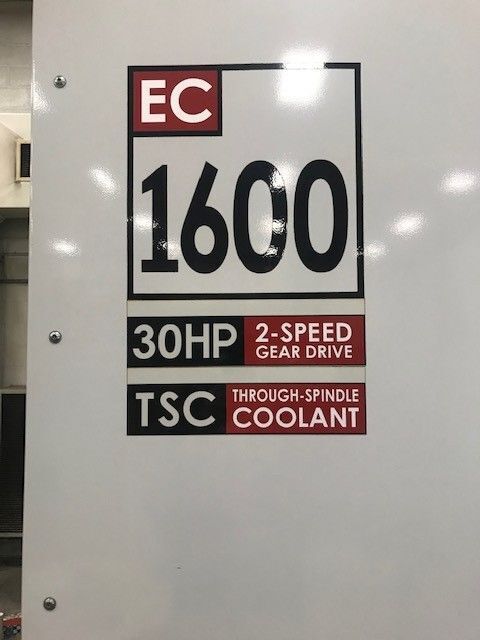 Haas #EC-1600-4X, CNC horizontal machining center, 50 automatic tool changer, 64" X, 50" Y, 32" Z, 6000 RPM - Image 10
