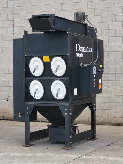 4000 cfm Donaldson Torit #DFO2-8, cartridge dust collector, automatic pulse clean system, (8) cartridge - Image 1