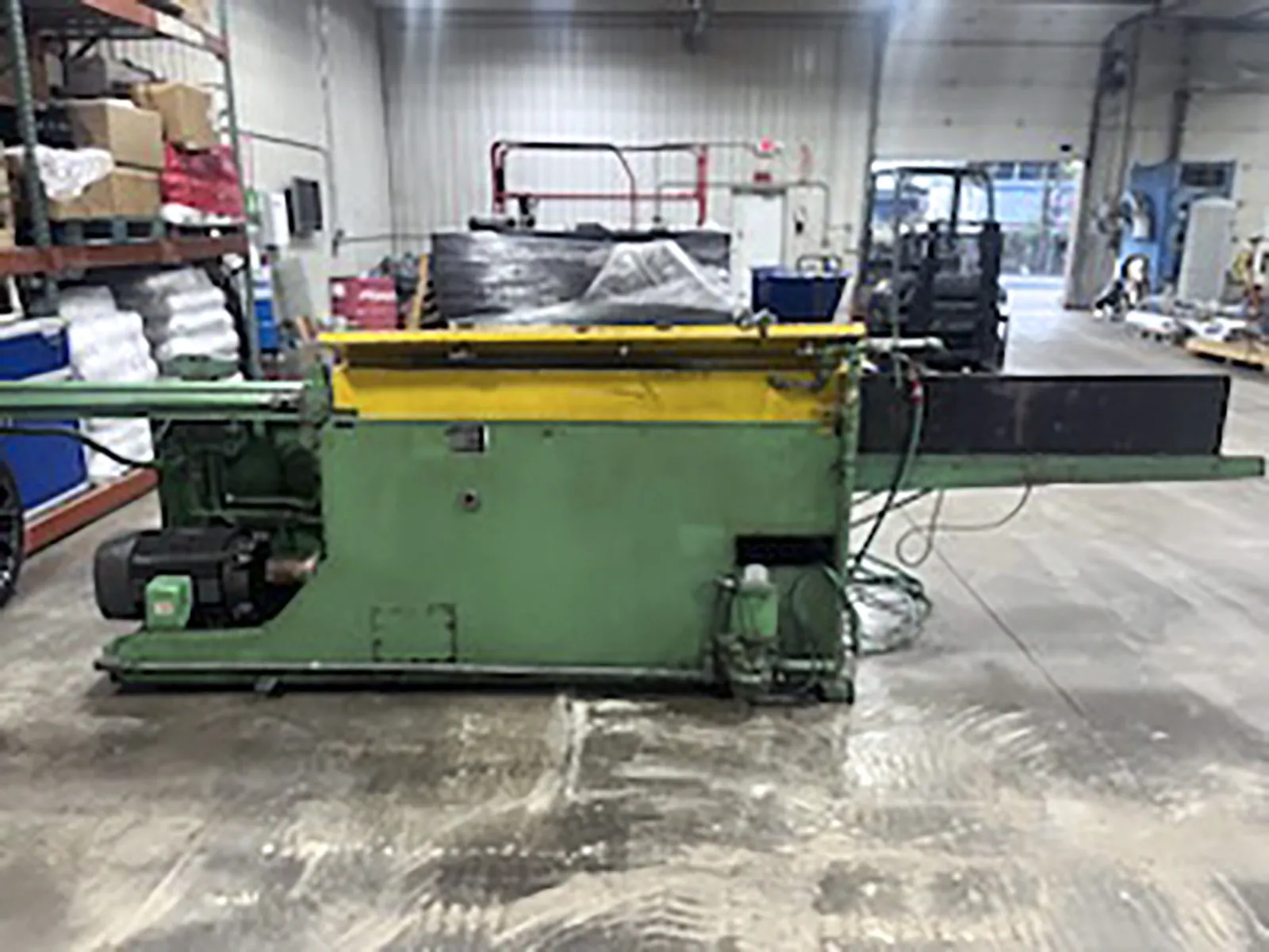 5 Ton x 48" stroke, Ohio, horizontal pull broaching machine, 4" bore diameter, 1976 - Image 5
