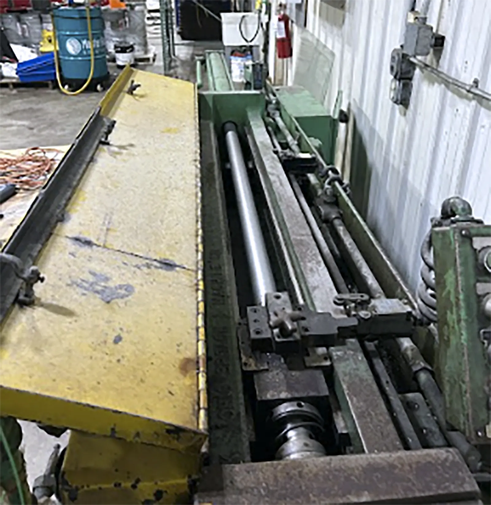 5 Ton x 48" stroke, Ohio, horizontal pull broaching machine, 4" bore diameter, 1976 - Image 9