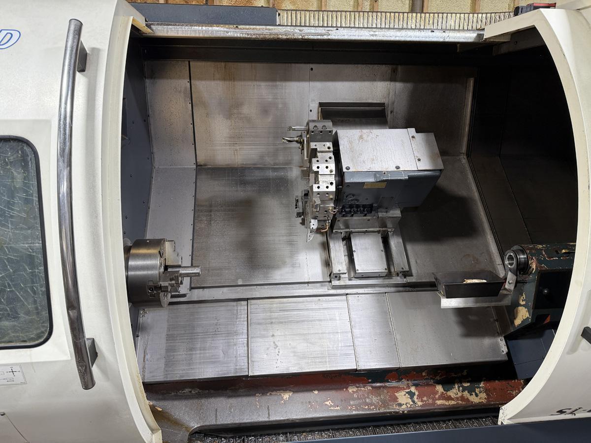Johnford #SL-650, 2-Axis CNC Lathe, 22.8" swing, 16.5" turning diameter, 60" machining length, 10" chuck, 3" - Image 2