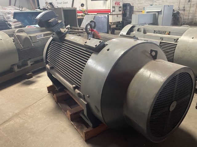 600 HP 1800 RPM Teco Westinghouse, Frame 5810BZ, TEFC BB, 2300/4160 Volts - Image 1