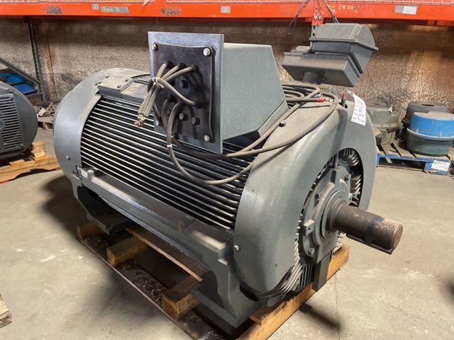 600 HP 1800 RPM Teco Westinghouse, Frame 5810BZ, TEFC BB, 2300/4160 Volts - Image 3