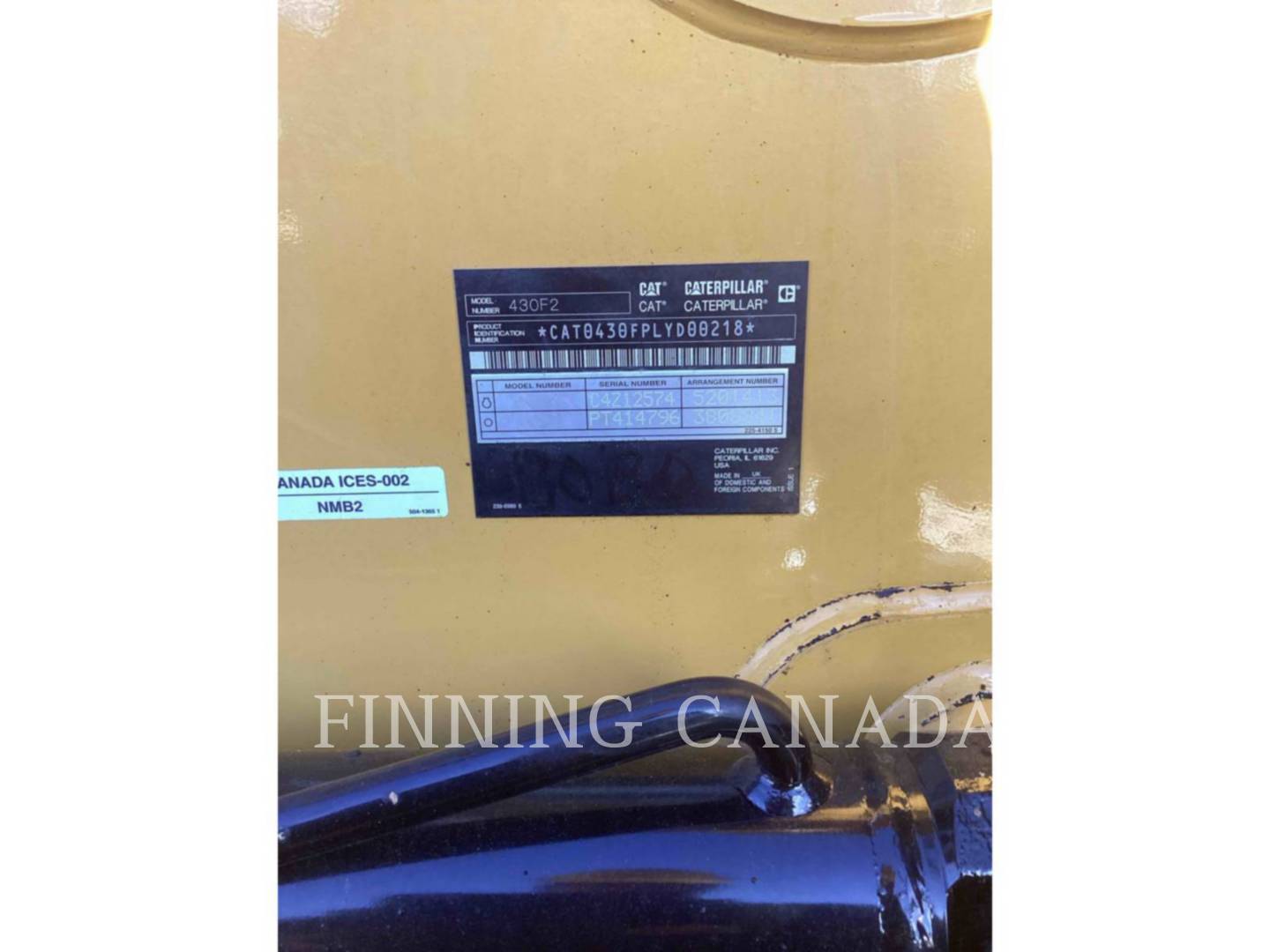 Cat 430F2, Backhoe Loader, 3799 hours, S/N: LYD00218, 2018 - Image 6